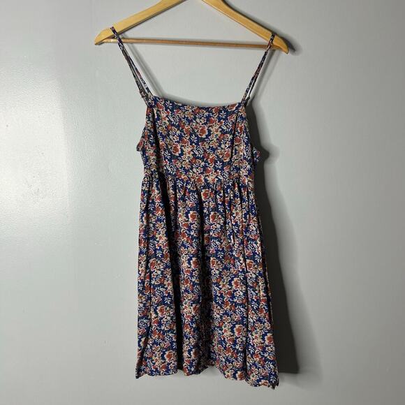 Natural Life Bailey Mini Dress Women’s Medium Bohemian Hippie Floral Smocked - Picture 3 of 8